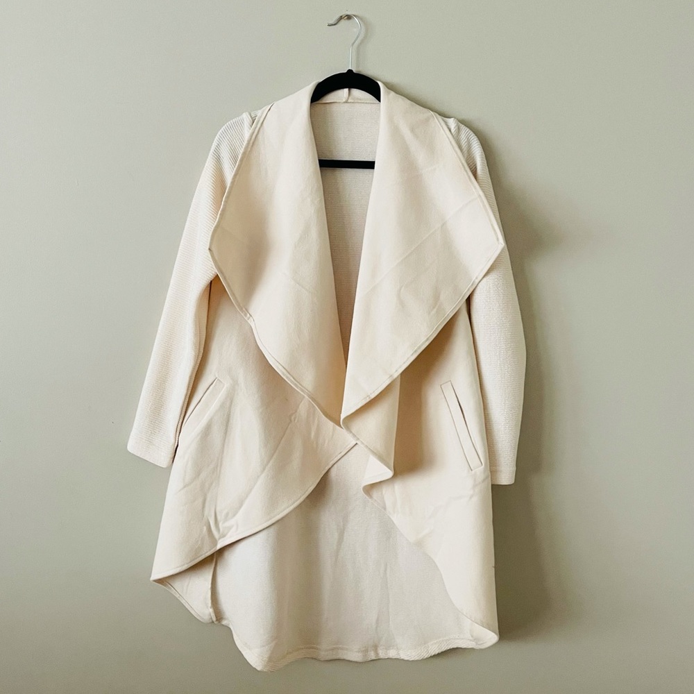Ivory Long Stylish coat